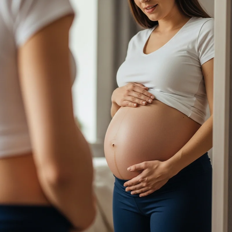 Jak rozpoznać, że poród jest blisko? Zobacz, jak wygląda obniżony brzuch przed porodem (zdjęcia). - Obniżony brzuch przed porodem – mój pierwszy, namacalny dowód, że coś się święci
